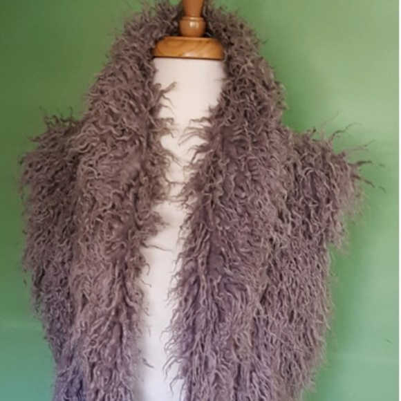 Jennifer Lopez Jackets & Blazers - Jennifer Lopez Faux Fury Vest